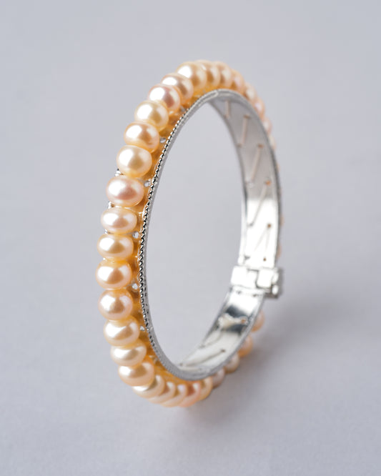 Subtle Simplicity Everyday Pearl Bangles
