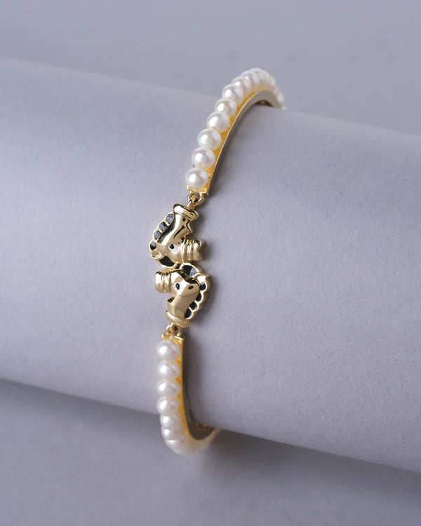 Horse Pearl Bangle for kids