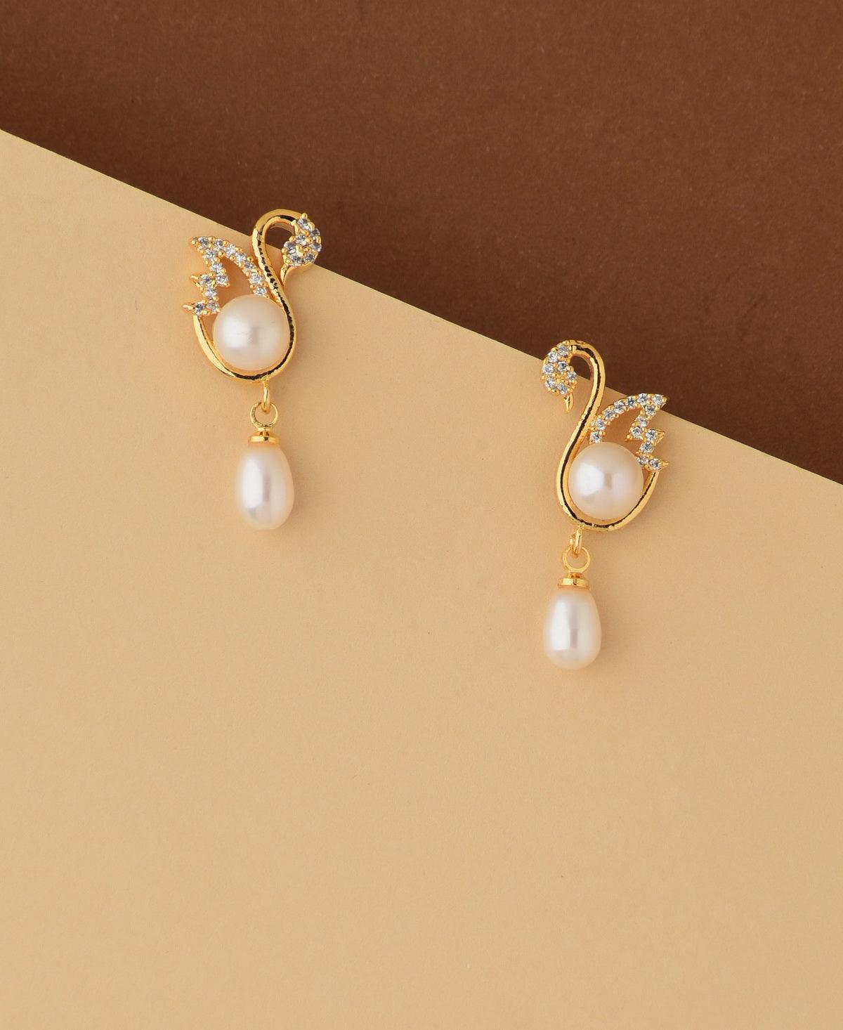 Beautiful Duck Pearl Hanging Earring - Chandrani Pearls