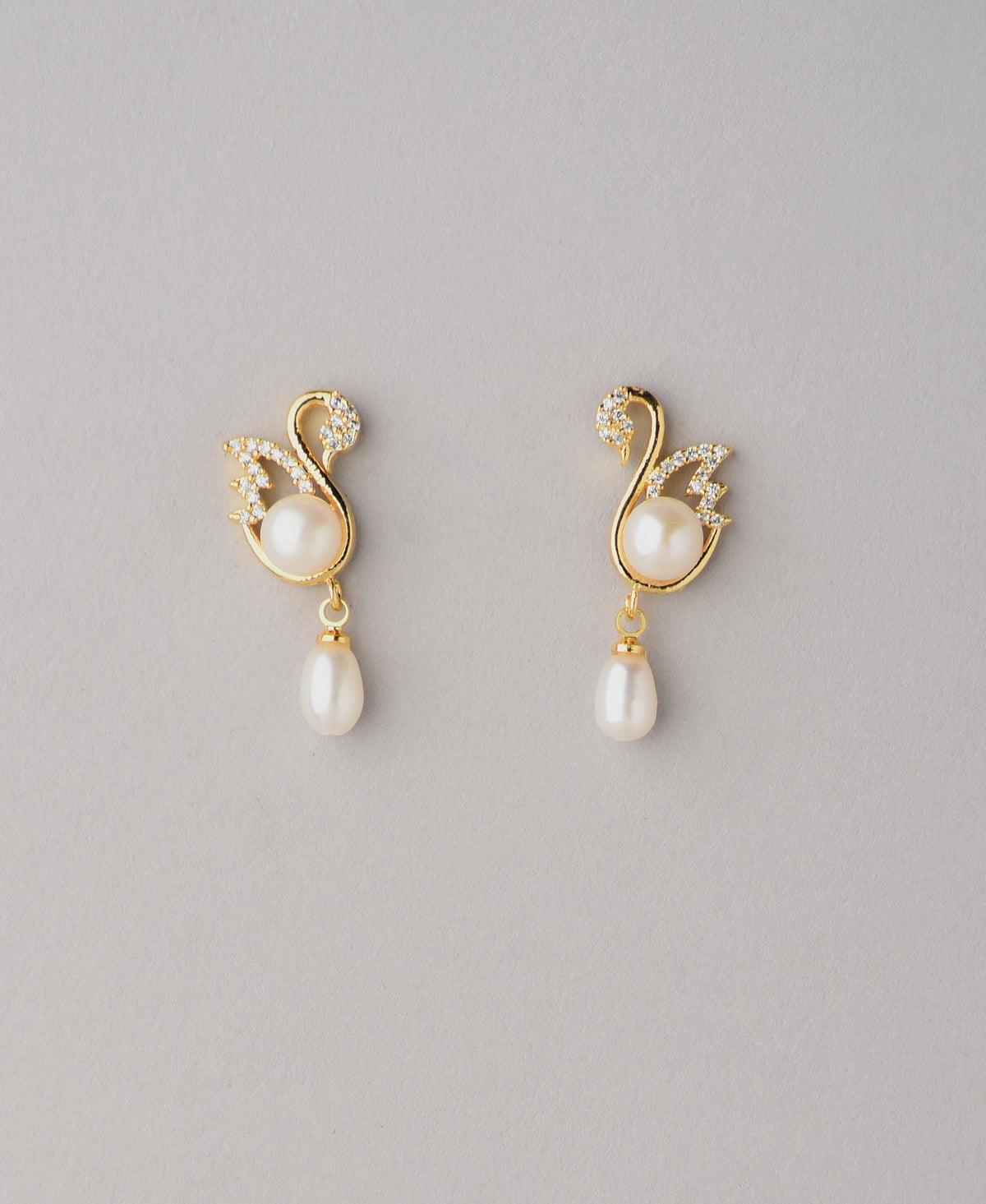 Beautiful Duck Pearl Hanging Earring - Chandrani Pearls