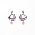 Beautiful Peacock Pearl hanging Earring - Chandrani Pearls