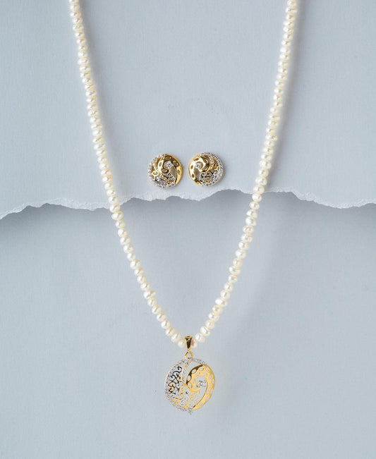 Beautiful Pearl Necklace Set - Chandrani Pearls