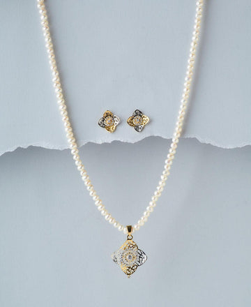 Beautiful Pearl Necklace Set - Chandrani Pearls