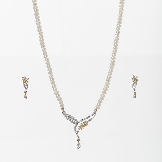 Beautiful Pearl Necklace Set - Chandrani Pearls