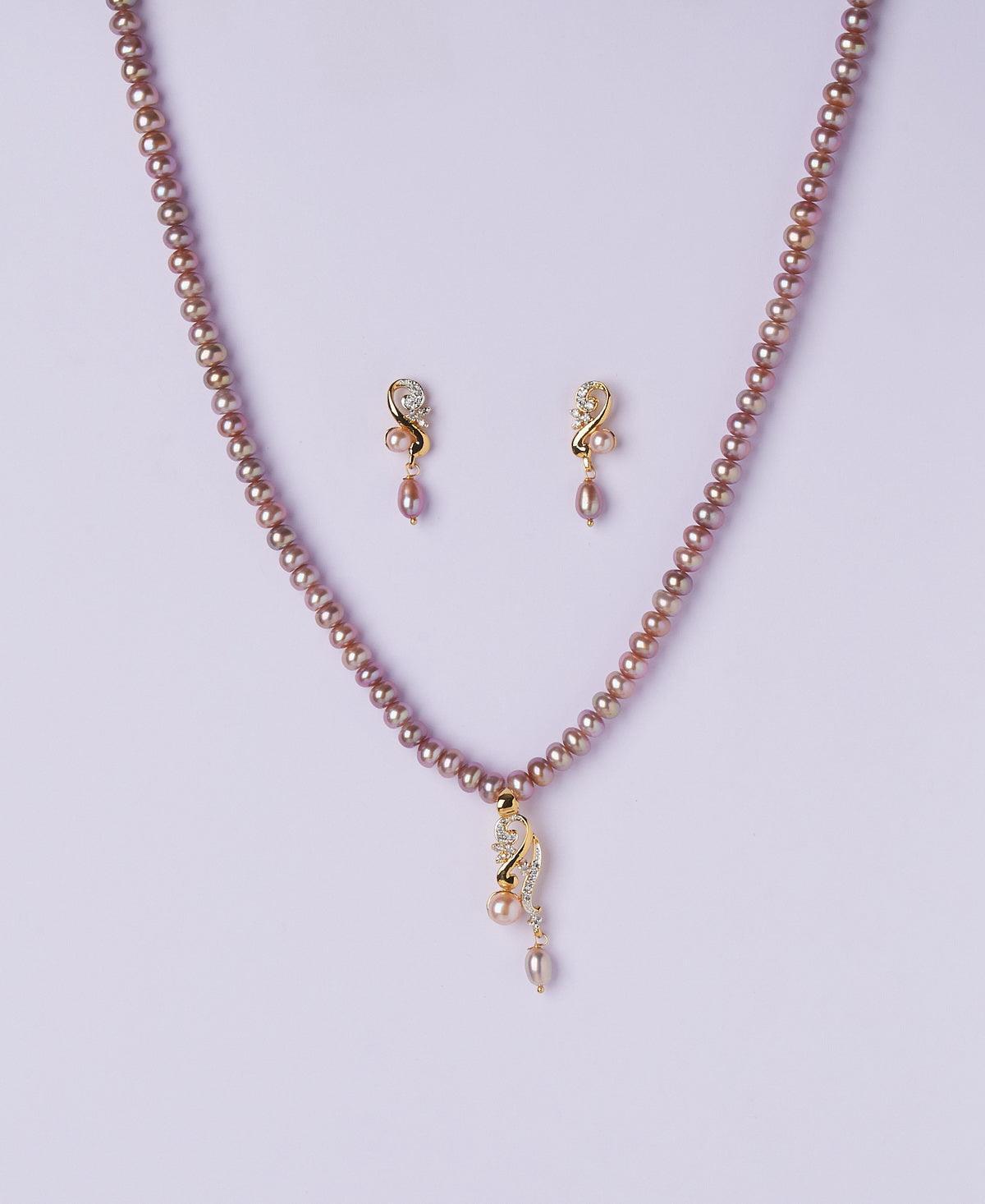 Beautiful Pearl Necklace Set - Chandrani Pearls