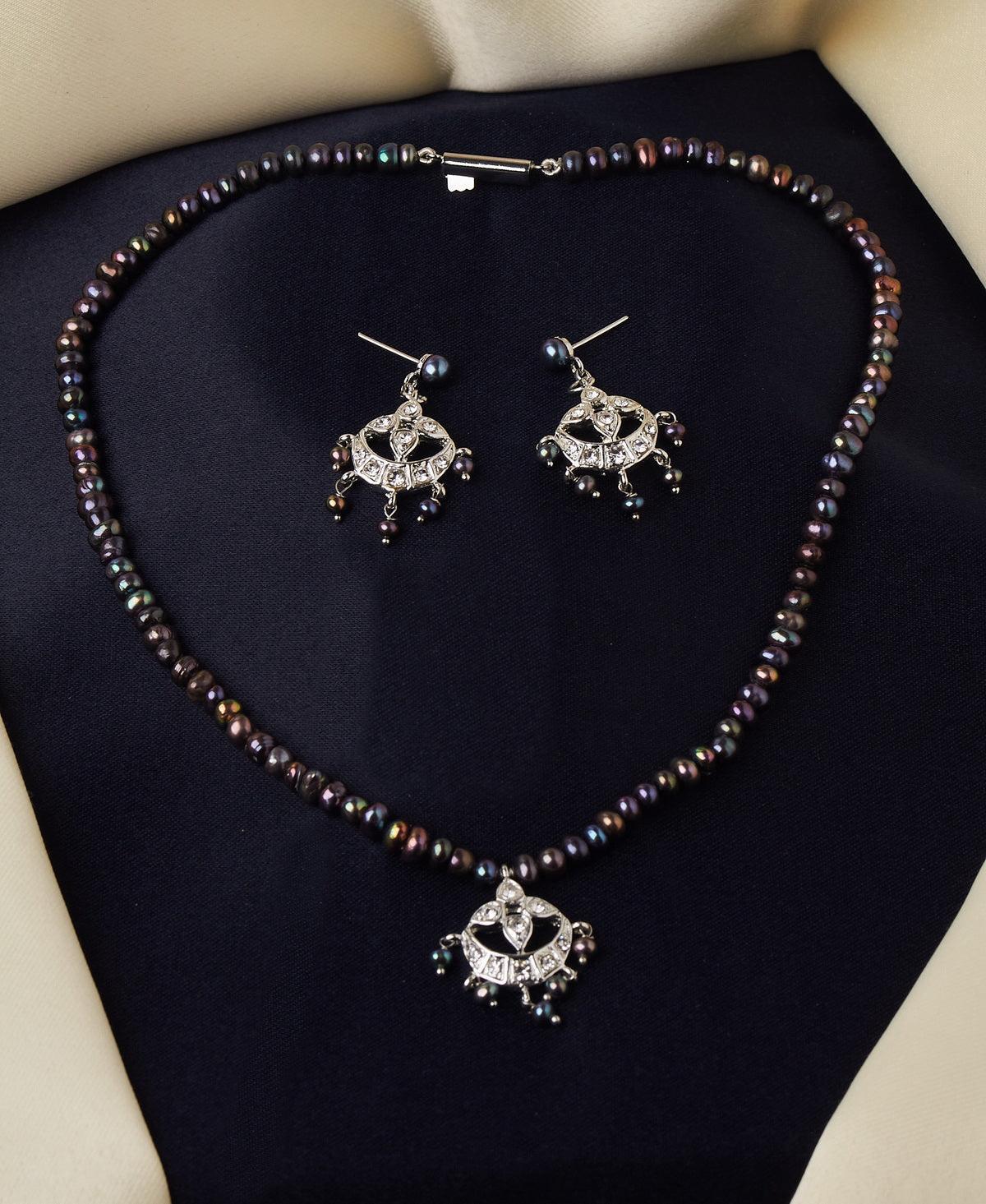 Beautiful Pearl Necklace Set - Chandrani Pearls