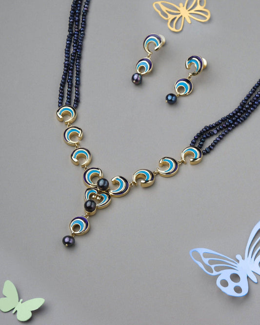 Beautiful Pearl Necklace Set - Chandrani Pearls