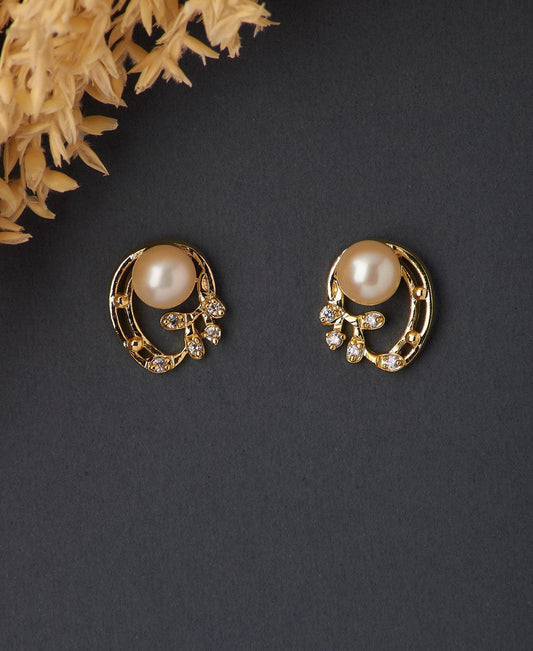 Beautiful Pearl Stud Earring - Chandrani Pearls