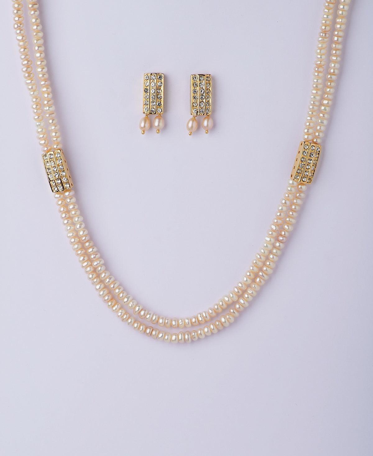 Beautiful Real Pearl Necklace Set - Chandrani Pearls