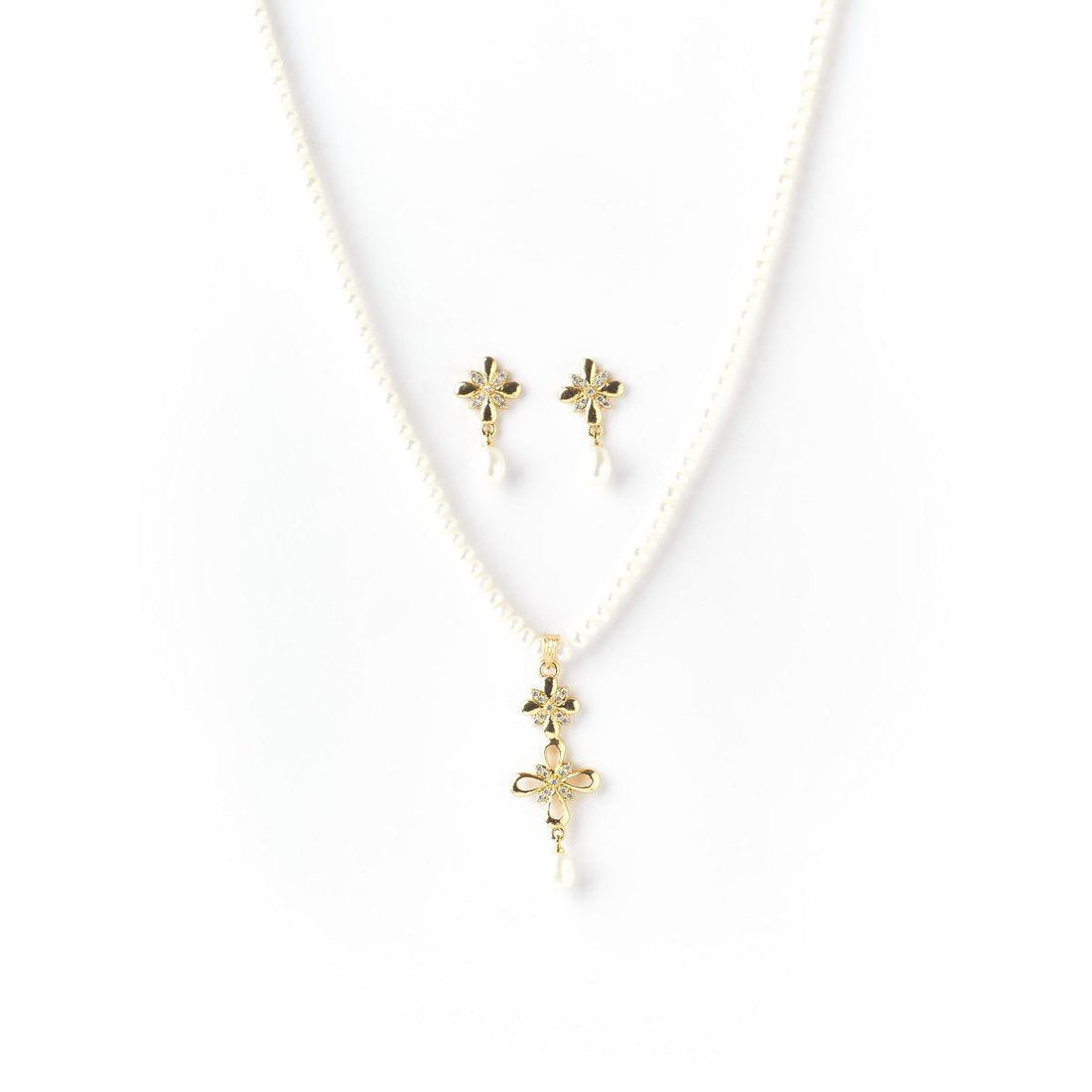 Beautiful Real Pearl Necklace Set - Chandrani Pearls