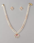 Beautiful Real Pearl Necklace Set - Chandrani Pearls