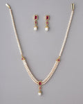Beautiful Real Pearl Necklace Set - Chandrani Pearls