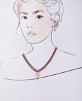Beautiful Stone Studded Pearl Necklace Set - Chandrani Pearls