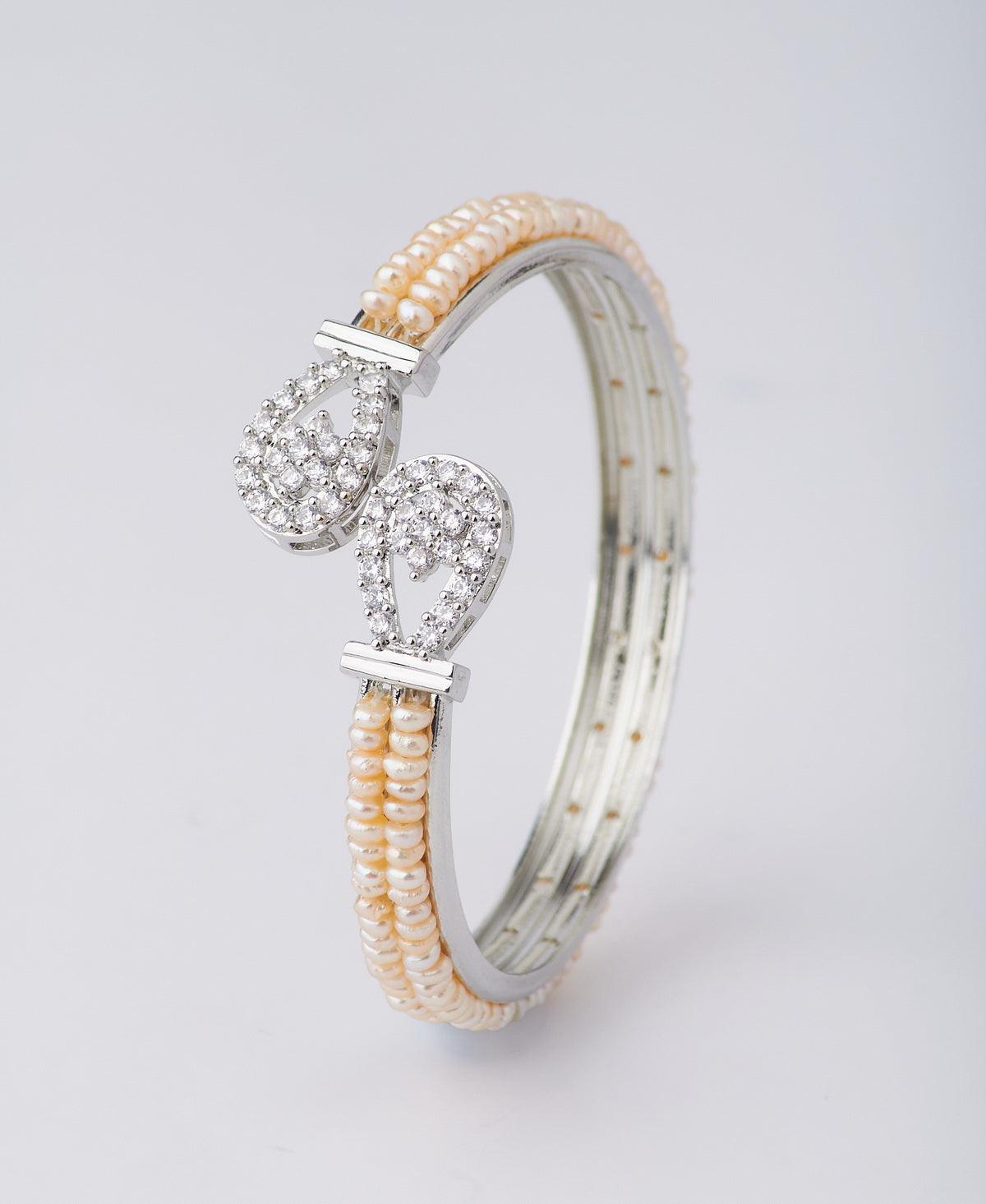 Beautiful and Classy Pearl Bangle - Chandrani Pearls