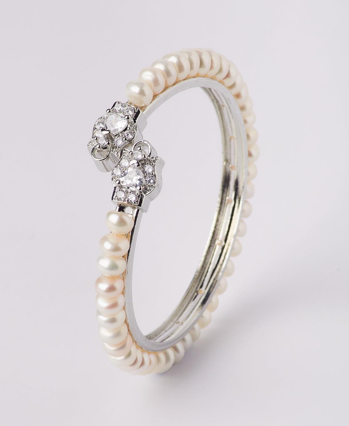 Beautiful and Classy Pearl Bangle - Chandrani Pearls