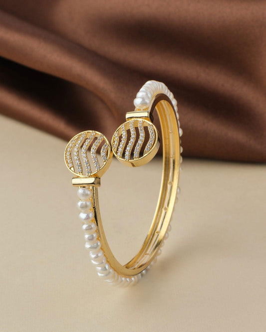 Beautiful and Classy Pearl Bangle - Chandrani Pearls