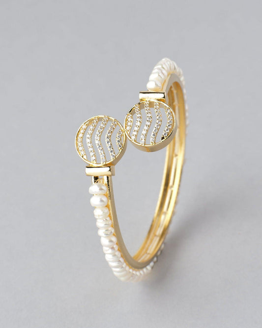 Beautiful and Classy Pearl Bangle - Chandrani Pearls