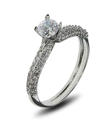 Beautifully Crafted Sterling Silver Ring - Chandrani Pearls