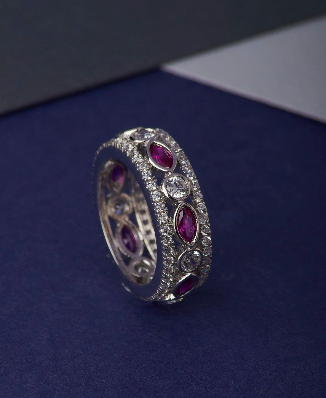 Beautifully Crafted Sterling Silver Ring - Chandrani Pearls