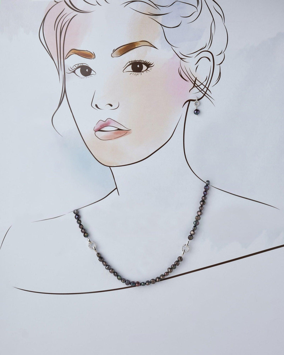 Beauty In Subtlety Pearl Necklace Set - Chandrani Pearls