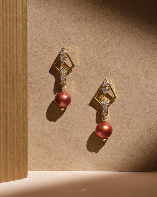 Cascading Chic Pearl Drop Earring - Chandrani Pearls