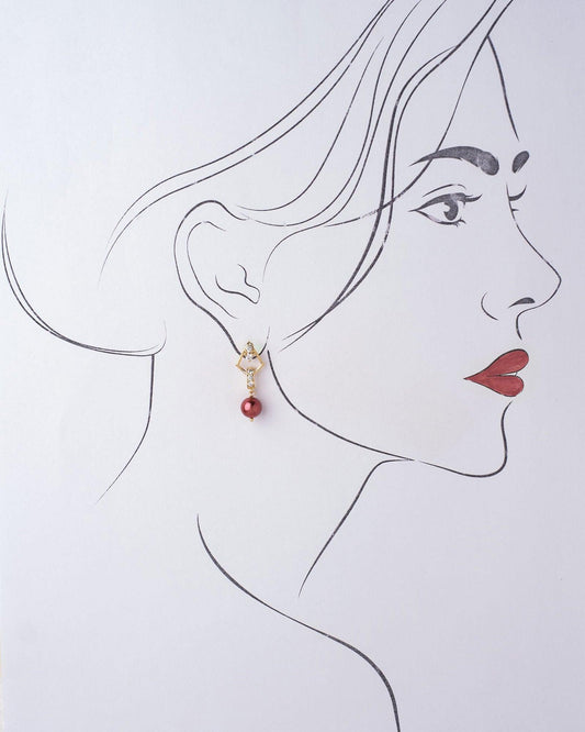 Cascading Chic Pearl Drop Earring - Chandrani Pearls