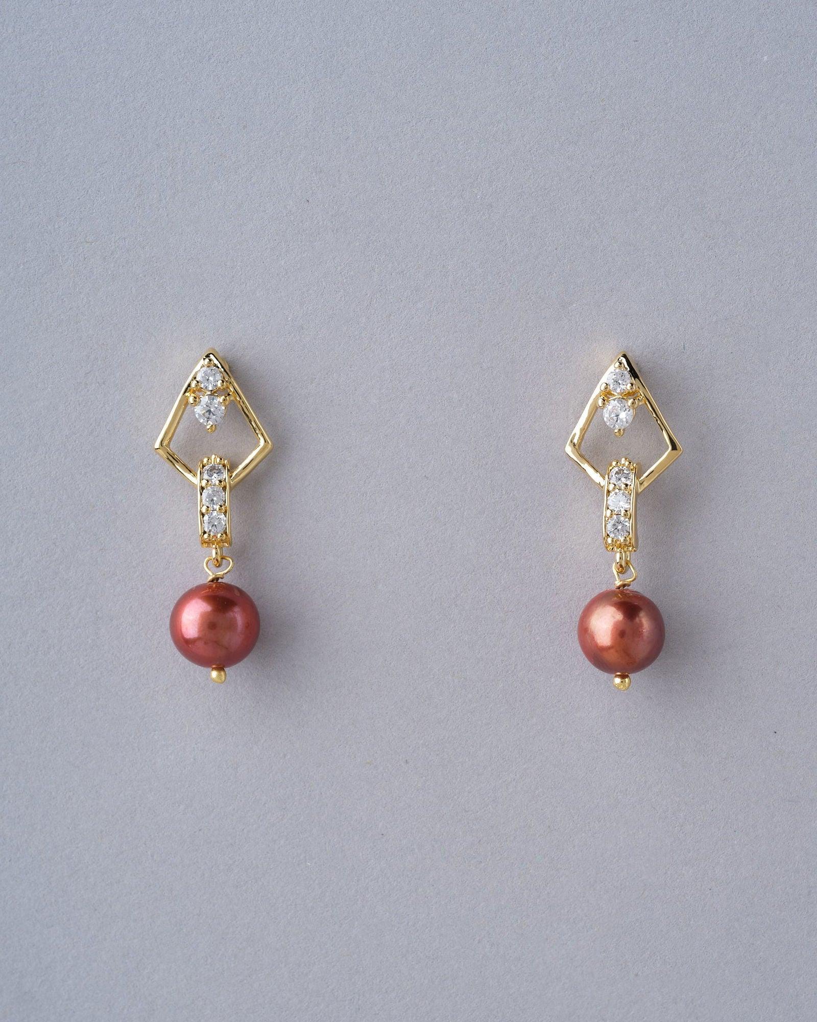 Cascading Chic Pearl Drop Earring - Chandrani Pearls
