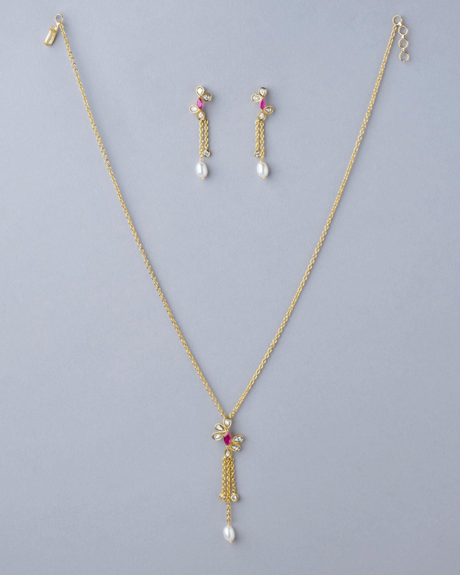 Celestial  Chain Set - Chandrani Pearls