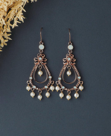 Classic Pearl Hanging Earring - Chandrani Pearls