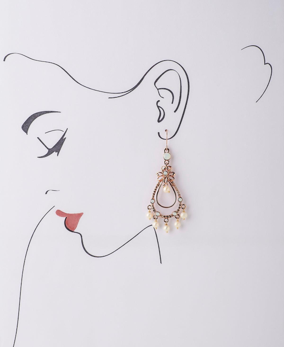 Classic Pearl Hanging Earring - Chandrani Pearls