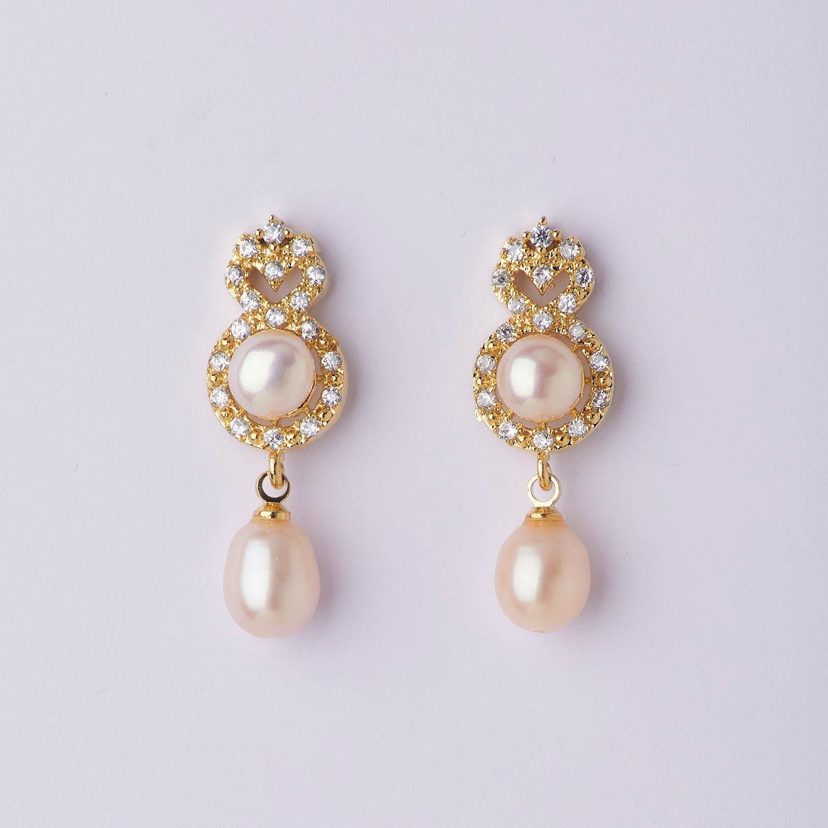 Classic Pearl Hanging Earring - Chandrani Pearls