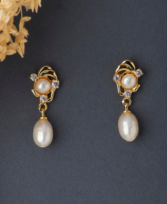 Classic Pearl Hanging Earring - Chandrani Pearls