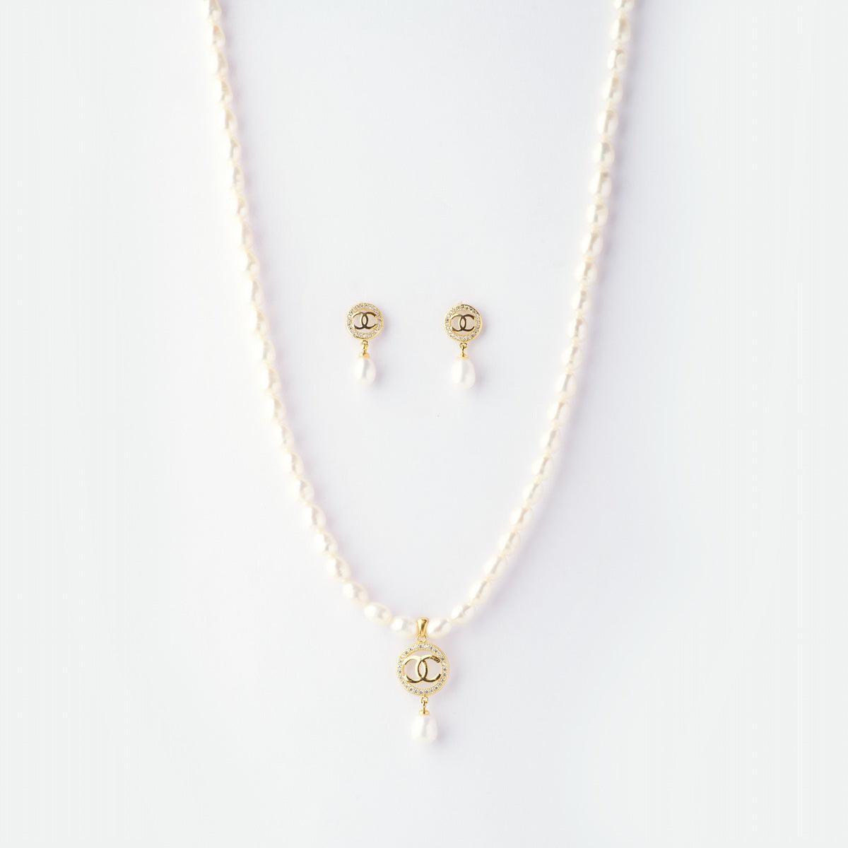 Classic Pearl Necklace Set - Chandrani Pearls