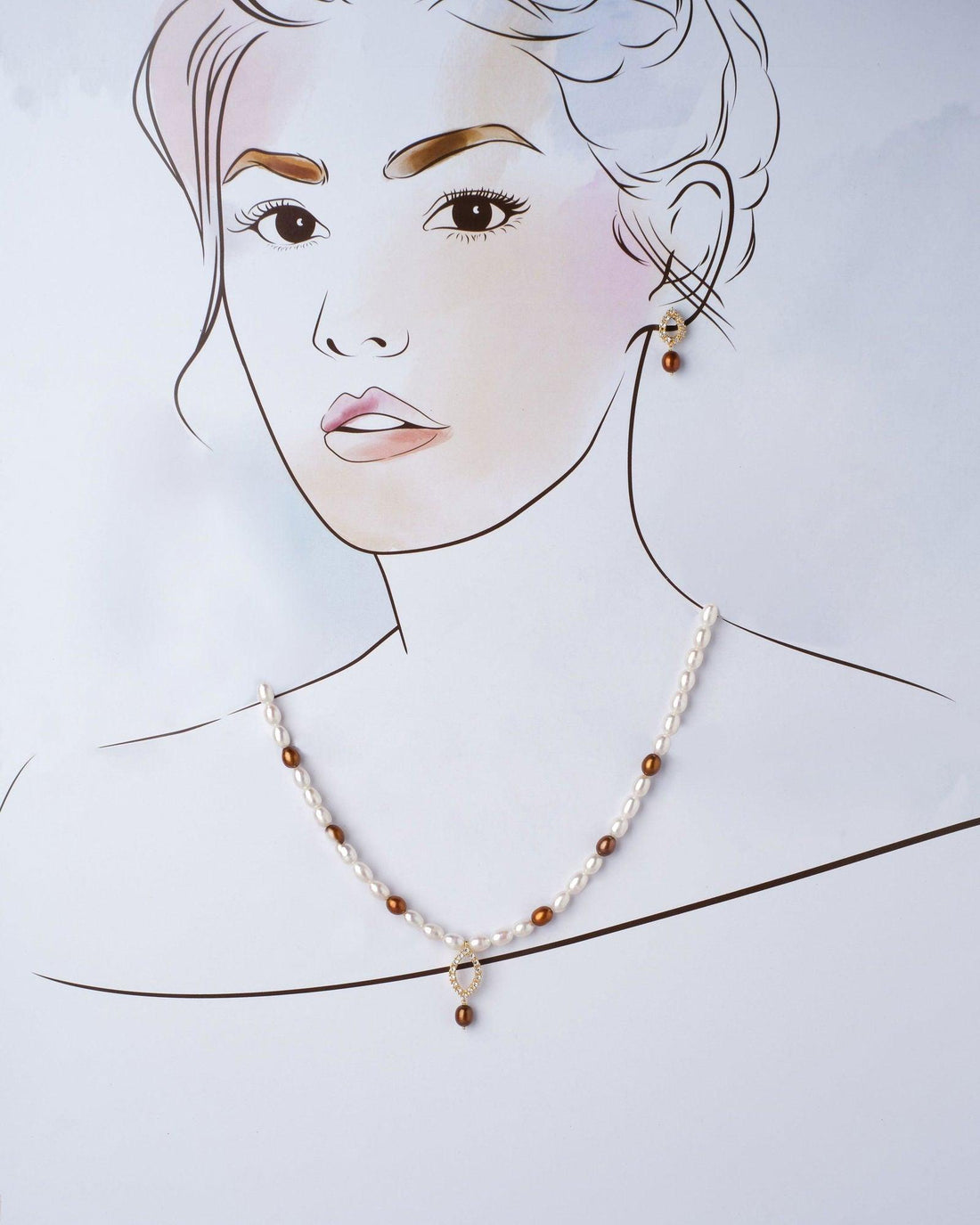 Classic Pearl Necklace Set - Chandrani Pearls
