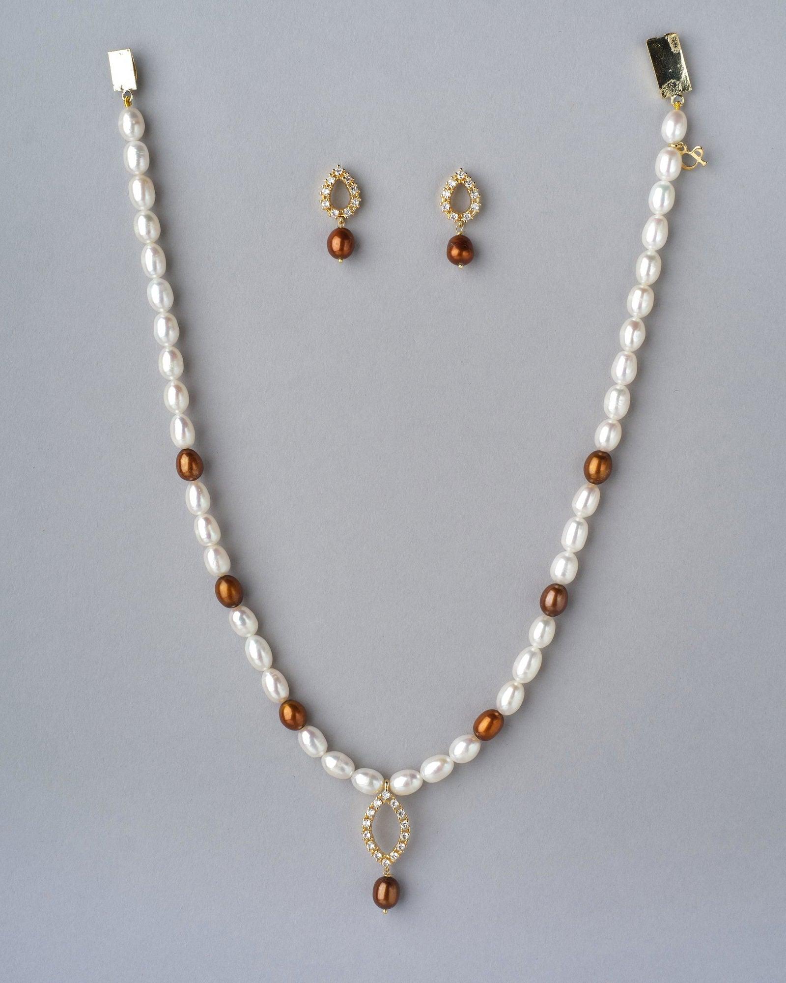 Classic Pearl Necklace Set - Chandrani Pearls