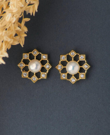 Classic Pearl Stud Earring - Chandrani Pearls