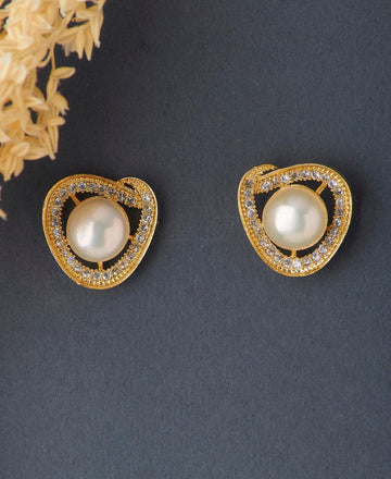 Classic Pearl Stud Earring - Chandrani Pearls