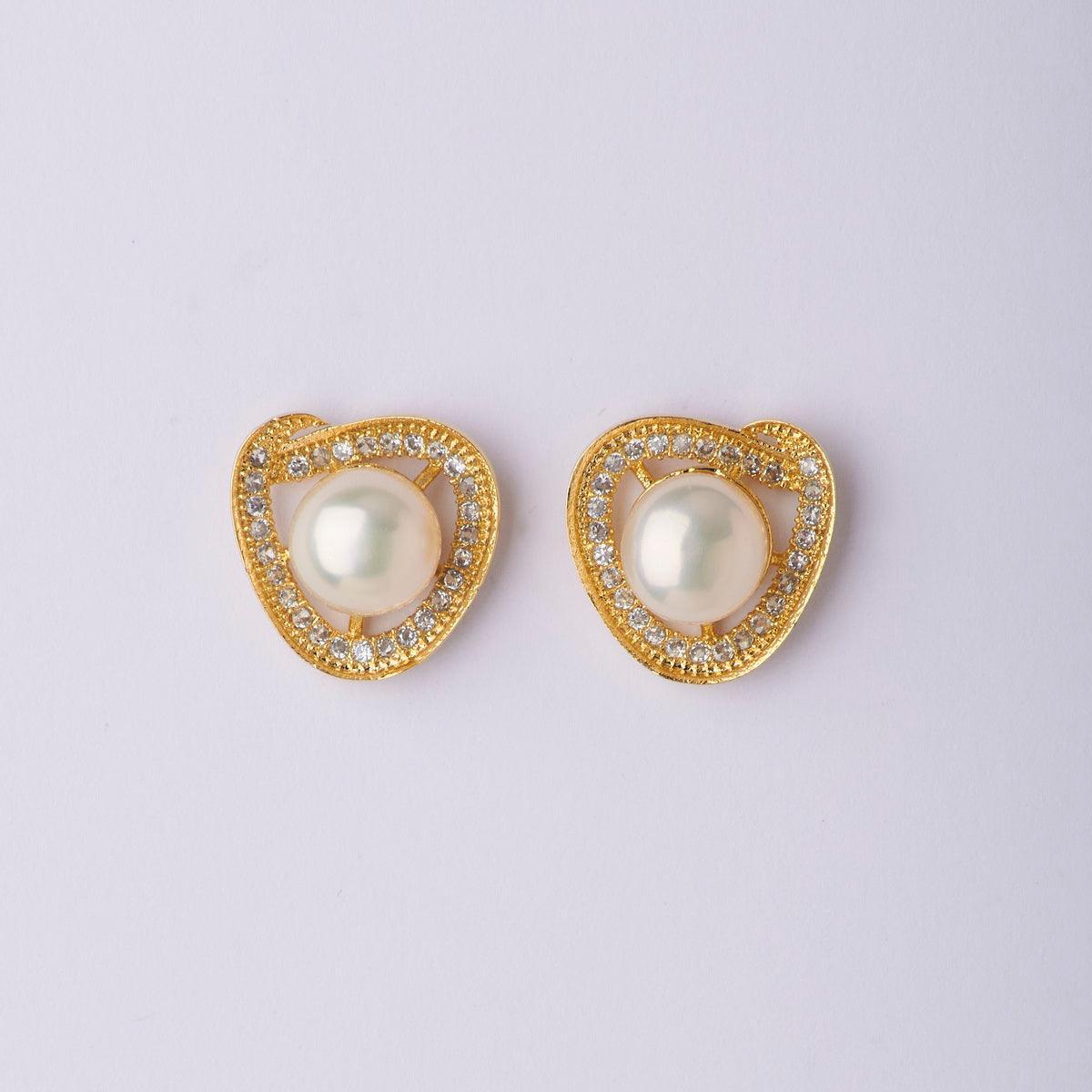 Classic Pearl Stud Earring - Chandrani Pearls