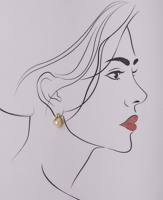 Classic Pearl Stud Earring - Chandrani Pearls