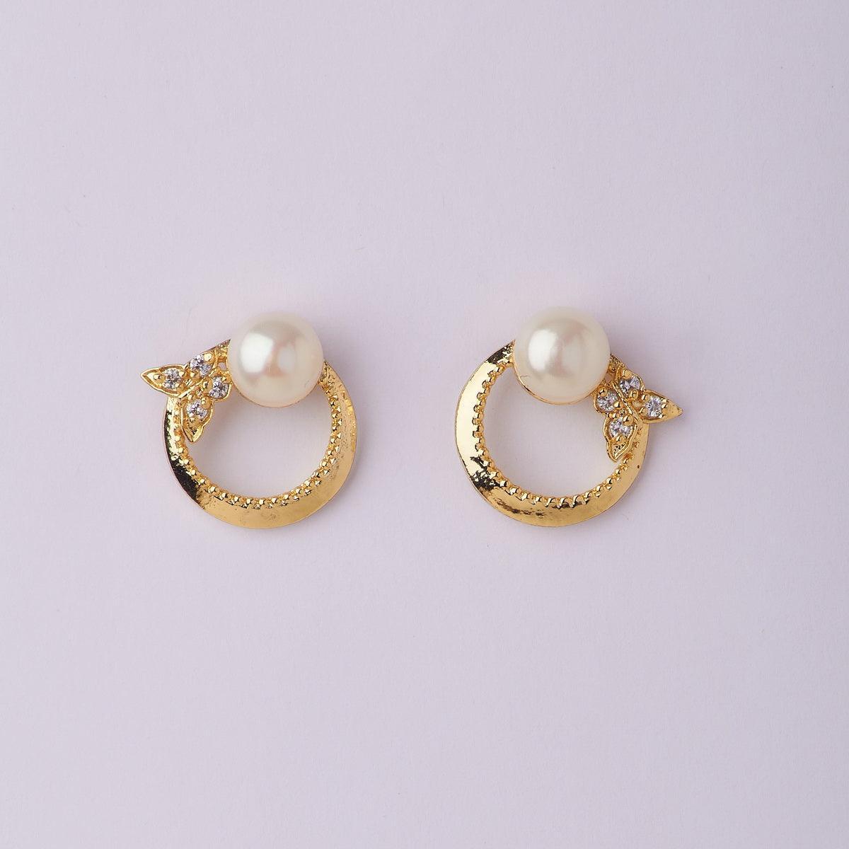 Classic Pearl Stud Earring - Chandrani Pearls