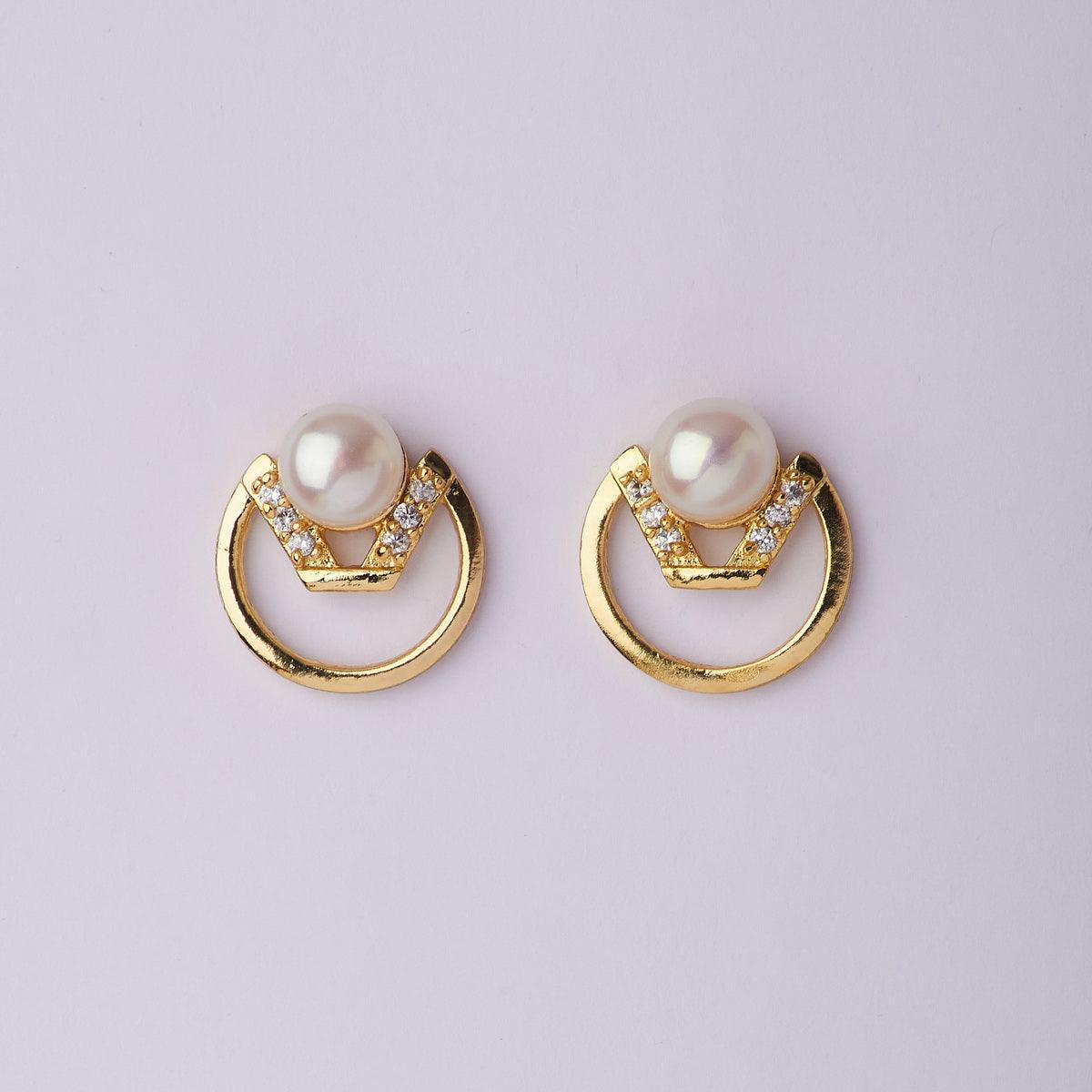 Classic Pearl Stud Earring - Chandrani Pearls