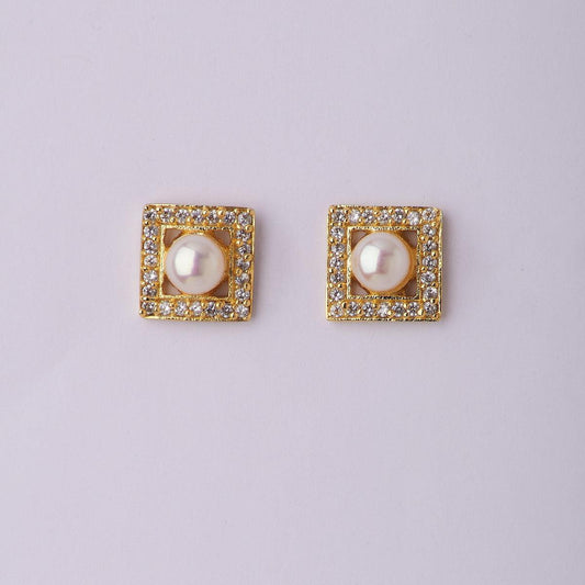 Classic Pearl Stud Earring - Chandrani Pearls