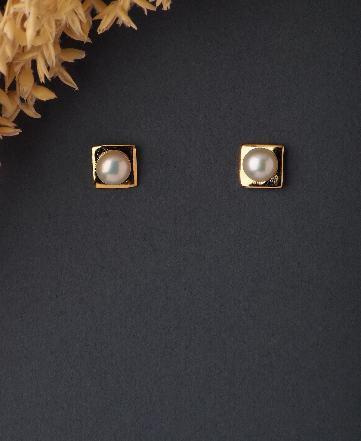 Classic Pearl Stud Earring - Chandrani Pearls