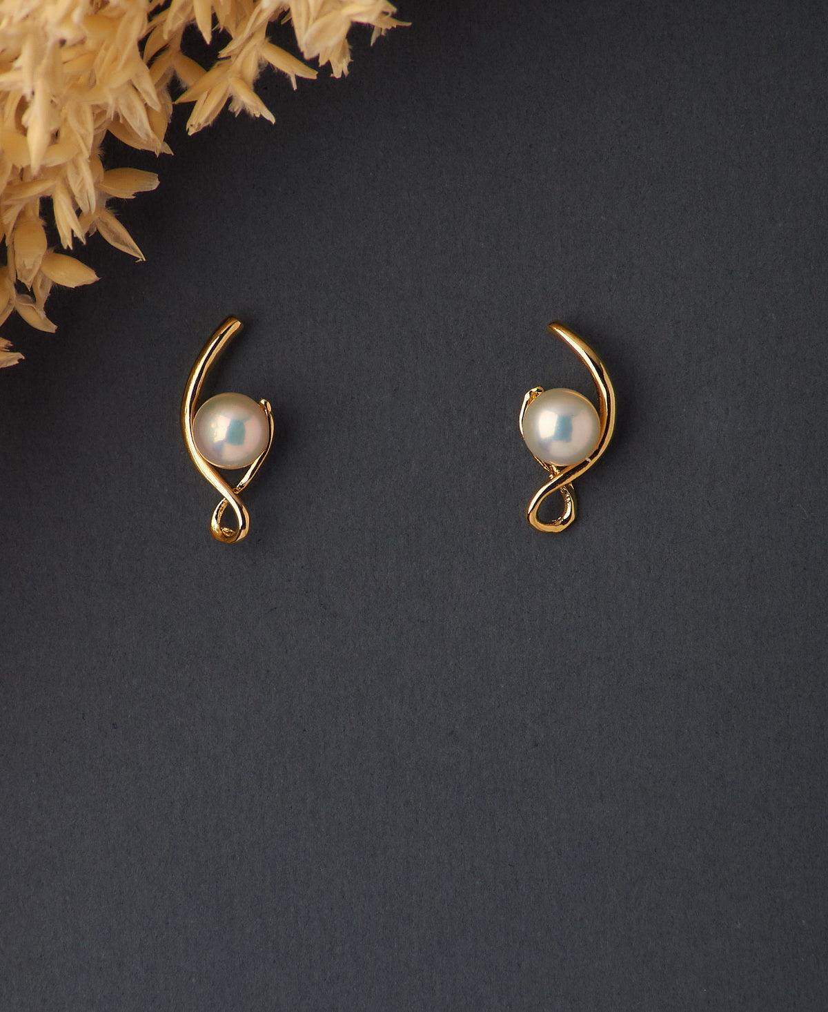 Classic Pearl Stud Earring - Chandrani Pearls