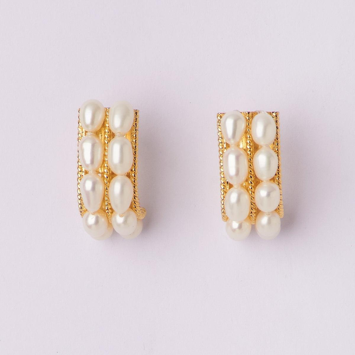 Classic Pearl Stud Earring - Chandrani Pearls