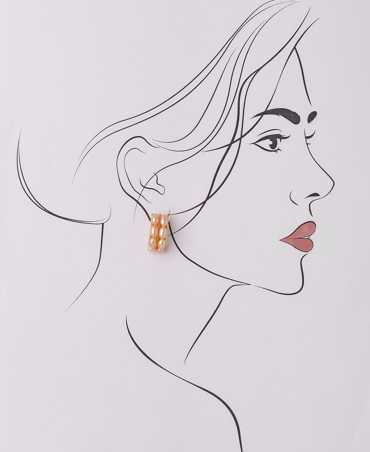 Classic Pearl Stud Earring - Chandrani Pearls