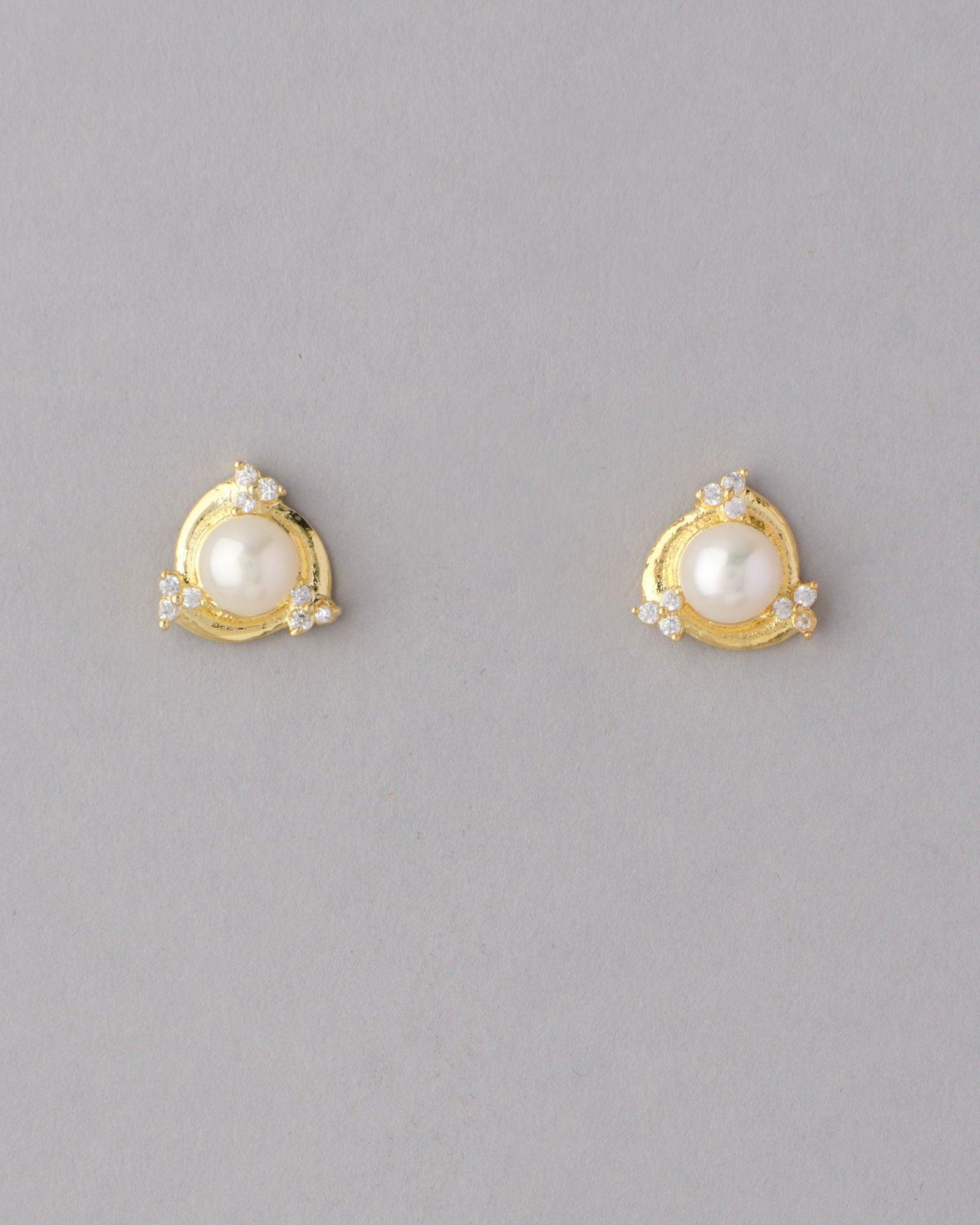 Classic Pearl Stud Earring - Chandrani Pearls