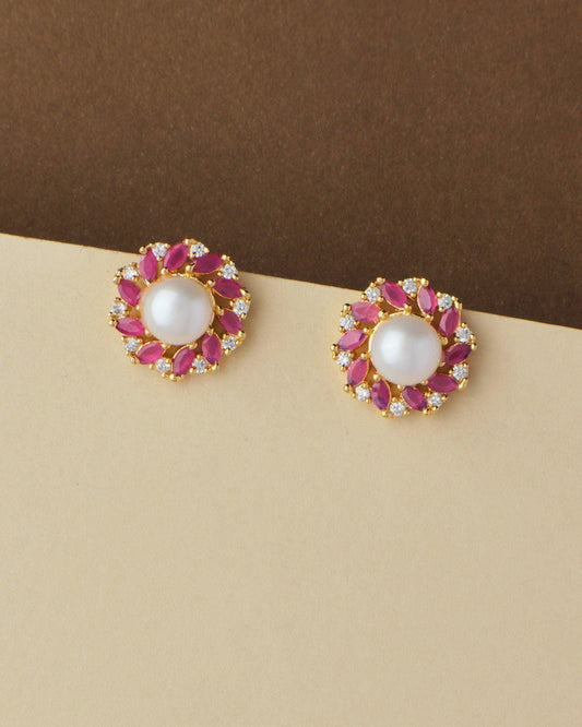 Classic Pearl Stud Earring - Chandrani Pearls