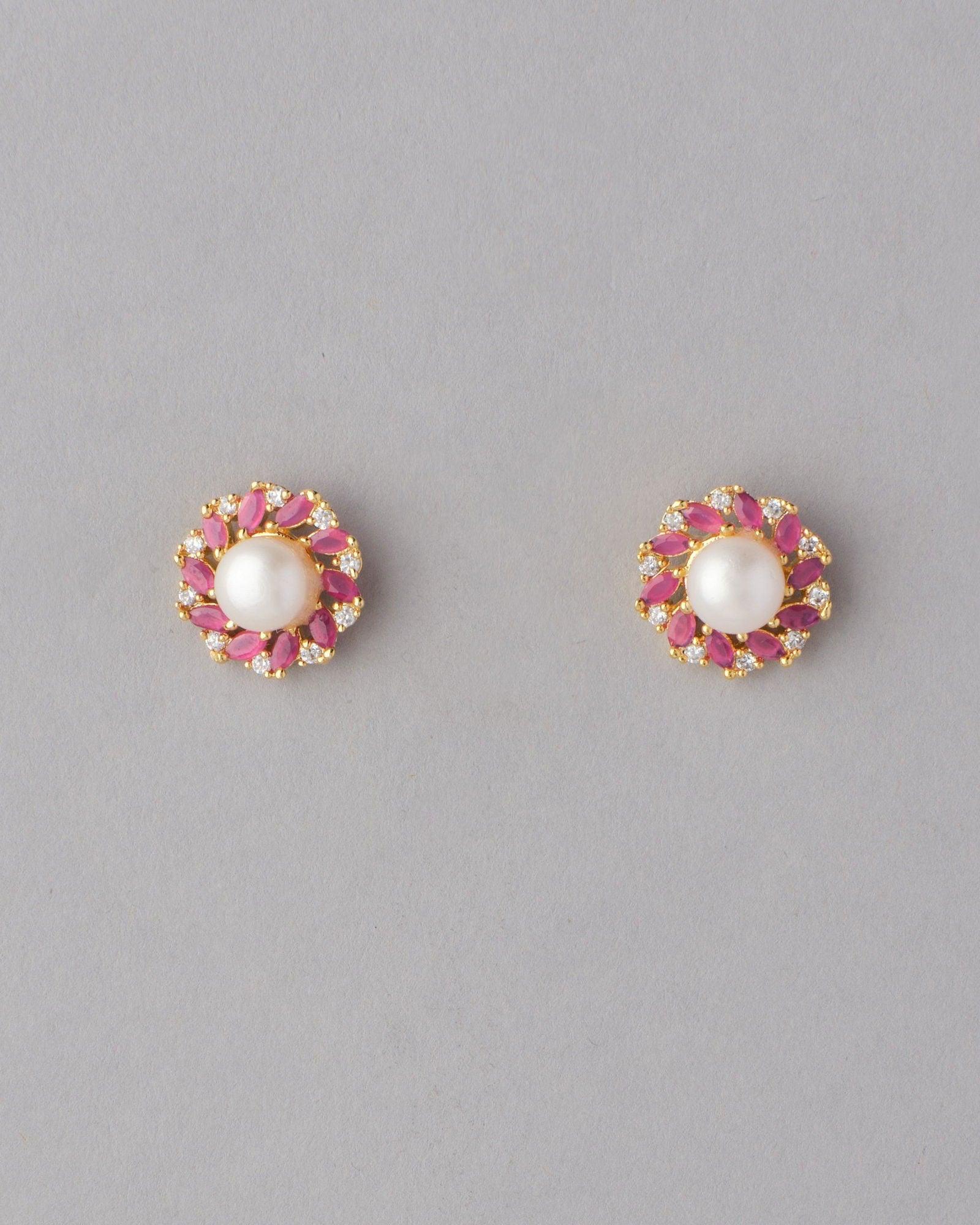 Classic Pearl Stud Earring - Chandrani Pearls