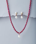Classic Real Pearl Necklace Set - Chandrani Pearls